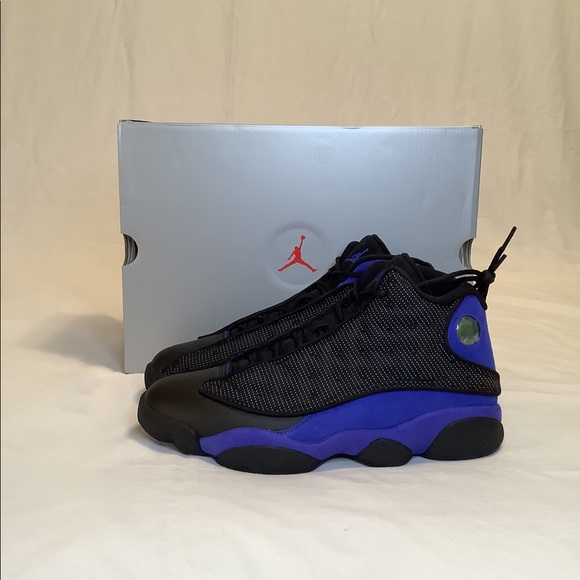 air jordan jordan 13 men retro black hyper royal stores